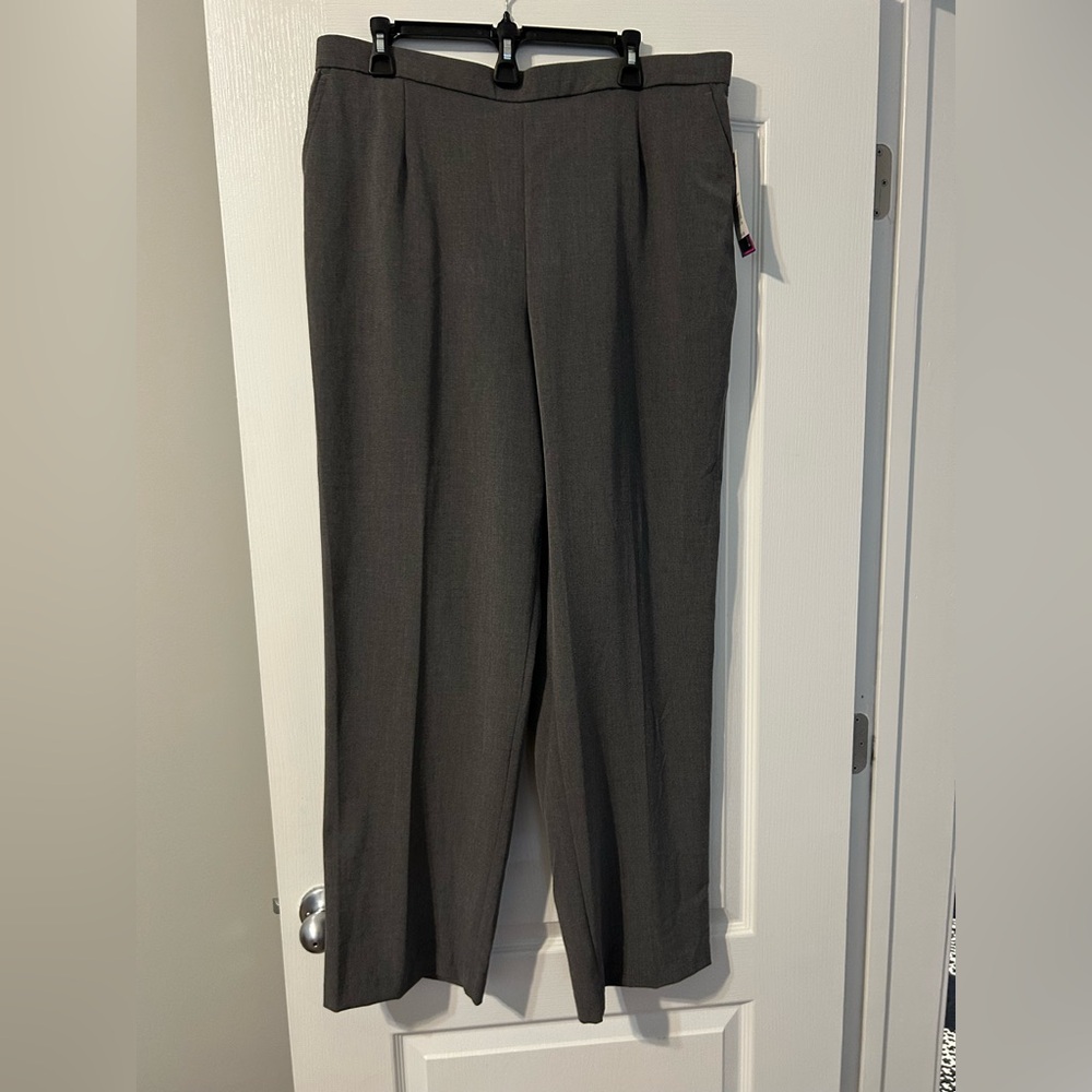 Women’s Tailored Dark Gray Dress Pants
